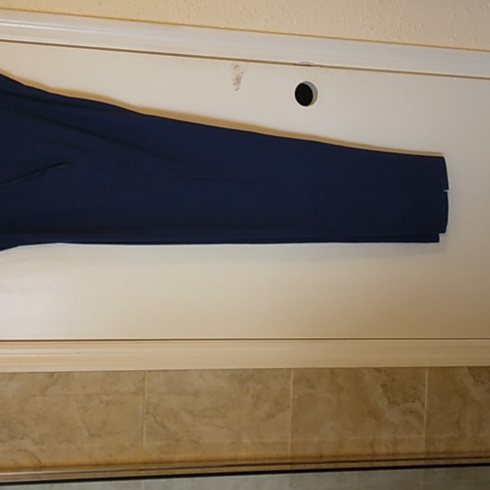 Dennis Basso, medium blue dress pants
